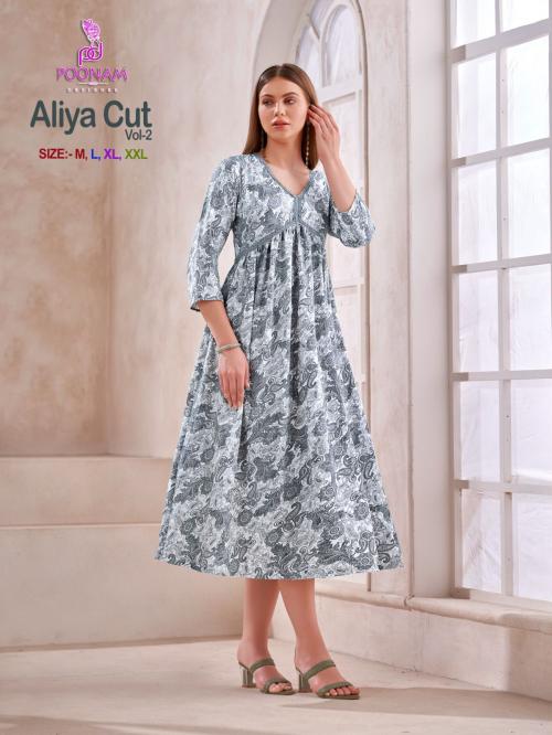 Poonam Designer Aliya Cut 1001 Price - 549