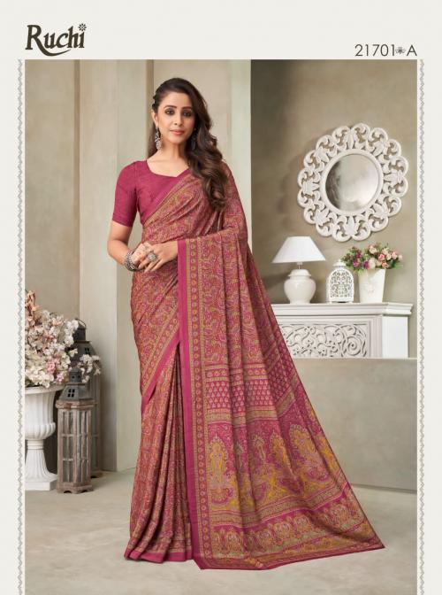 Ruchi Saree Vivanta Silk 18th Edition 21701-21706 Series