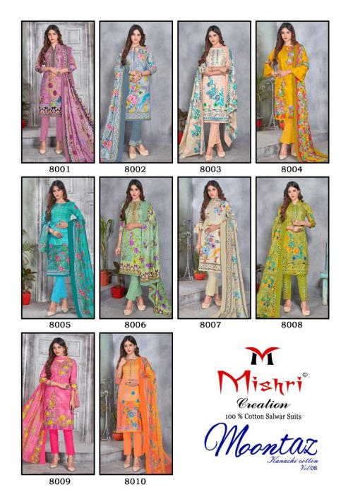 Mishri Creation Mumtaz 8001-8010 Price - 3990