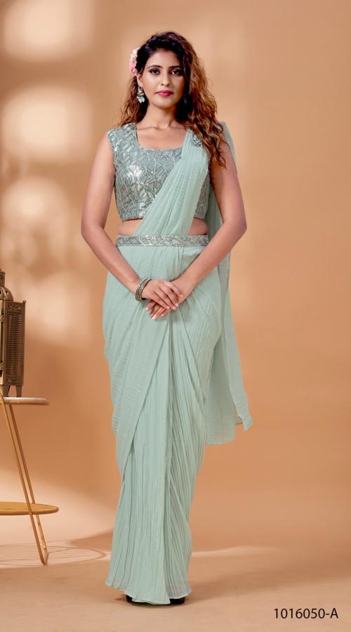 Aamoha Trendz Ready To Wear Designer Saree 1016050 Colors 
