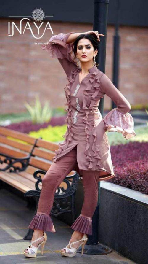 Inaya By Studio Libas Luxury Pret Collection Pink Price - 1450