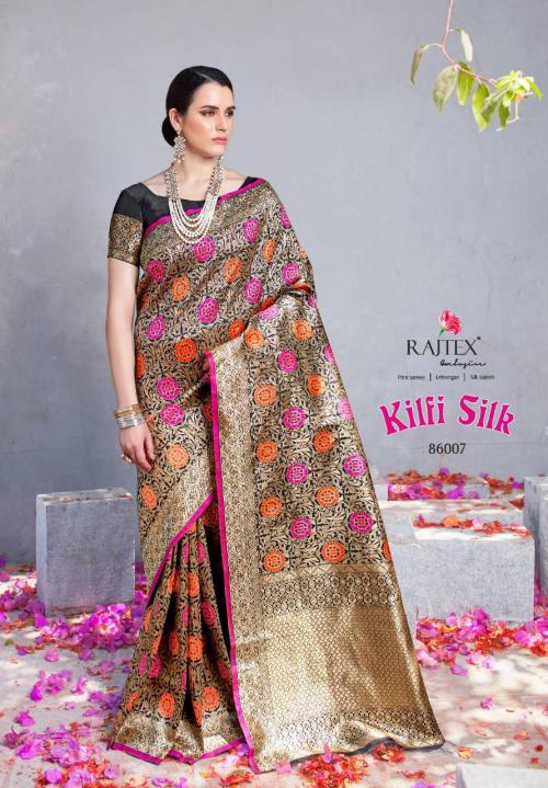 Rajtex Saree Kilfi Silk 86007