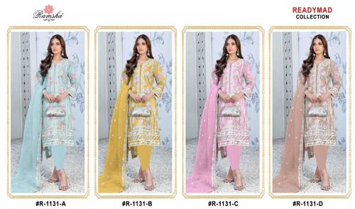 RAMSHA SUIT READYMADE R-1131-A TO R-1131-D Price - 6000