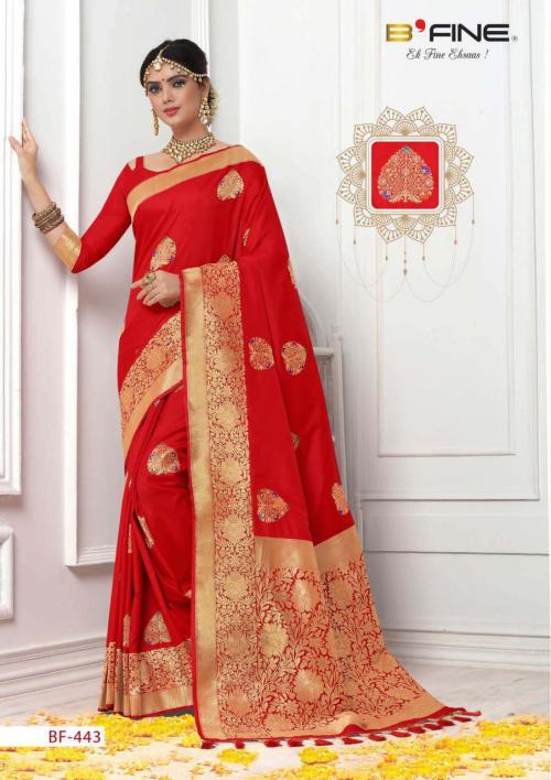 B Fine Saree Ask BF-443 Price - 2195