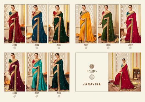 Kavira Saree Janavika 3001-3009 Price - 10575