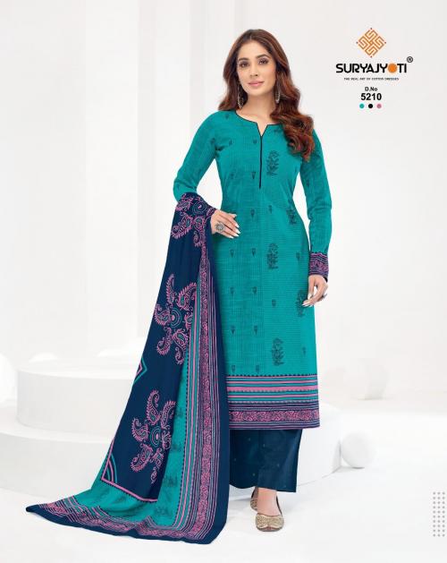 Suryajyoti Trendy Cottons 5210 Price - 530