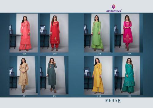 Arihant Designer Mehar 209-216 Price - 6360
