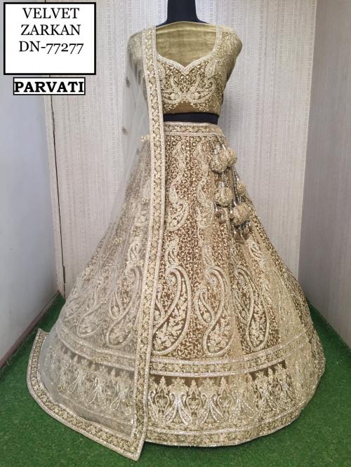 Parvati Designer Lehenga 77277-A Price - 12695