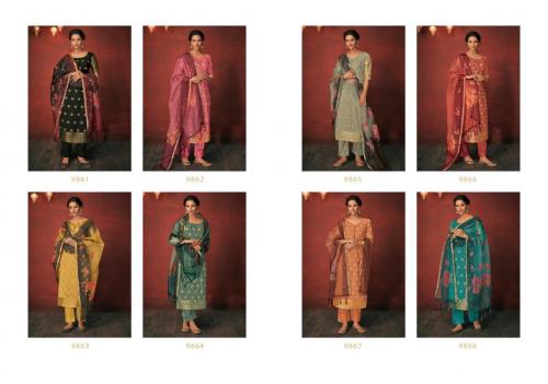 Kimora Fashion Heer Maanika 9861-9868 Price - 10880