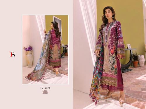 Deepsy Suit Firdous Classic Lawn 3373 Price - Cotton Dup -700 ,Chiffon -649