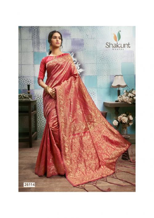 Shakunt Saree Shika Art Silk 26114 Price - 681