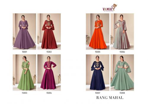 Vamika Fashion Rang Mahal 15001-15008 Price - 7560