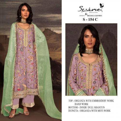 Serine Pakistani Suit 154-C Price - 1325