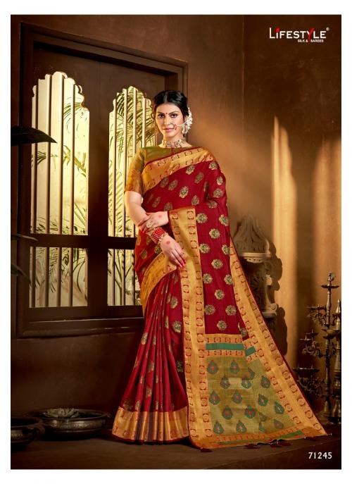 Lifestyle Saree Patralekha 71245 Price - 1307