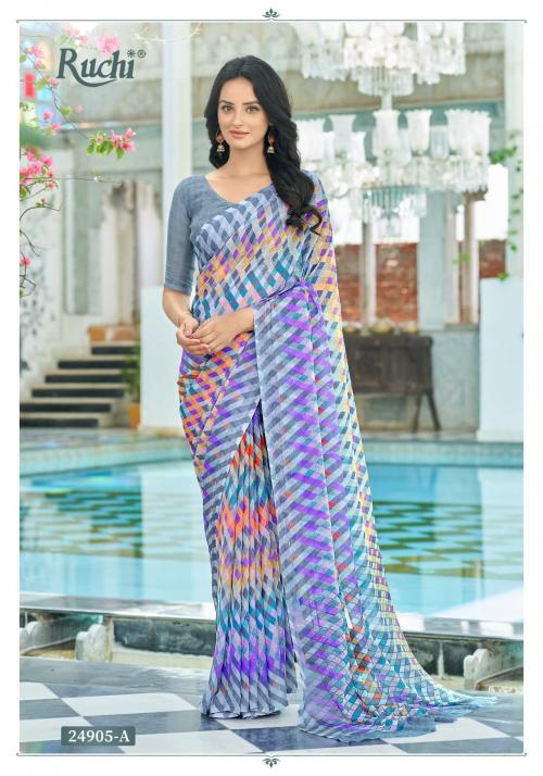 Ruchi Saree Star Chiffon 122nd Edition 24905-A Price - 617