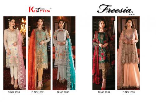 Khayyira Suits Freesia 1031-1035 Price - 5995