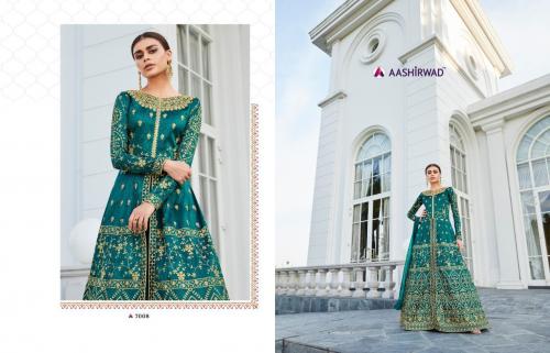 Aashirwad Creation Mor-Bagh Taj 7008 Price - 2495