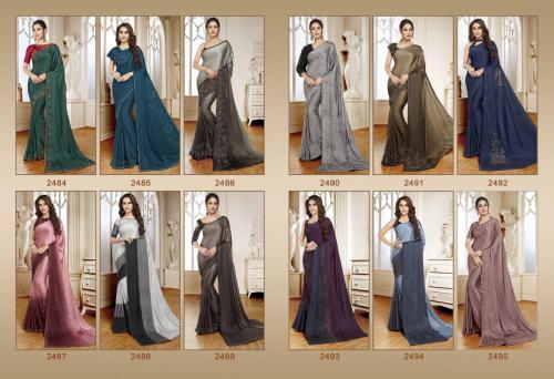 Vishal Saree Damore 2484-2495 Price - 30360