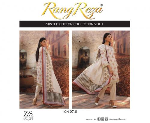 ZS Textiles Rang Reza 07B Price - 995