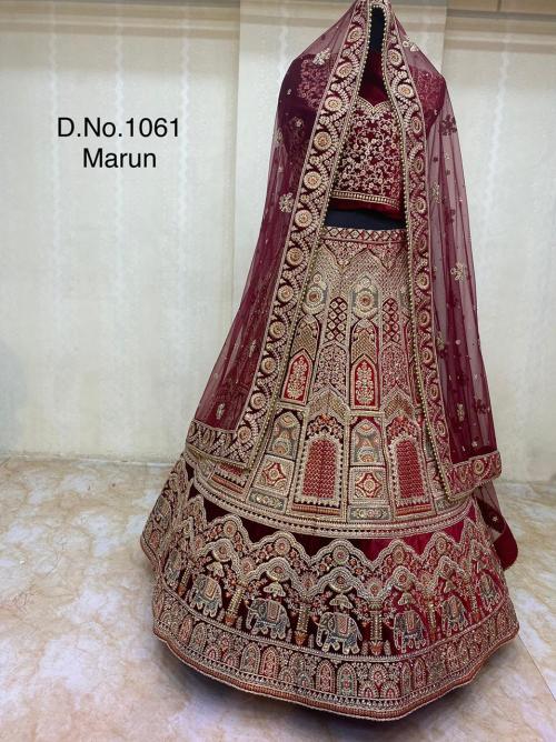 Purple Creation Bridal Lehenga Choli 1061-B Price - 13675