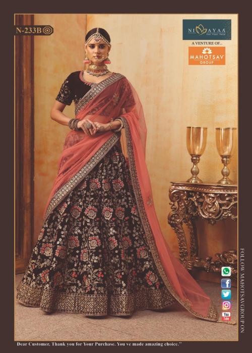 Mahotsav Nimayaa Shubh Vivah Designer Wedding Choli 233 D Price - 9665