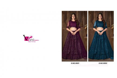 Varni Fabric Zeeya Rang 9001-9002 Price - 3798