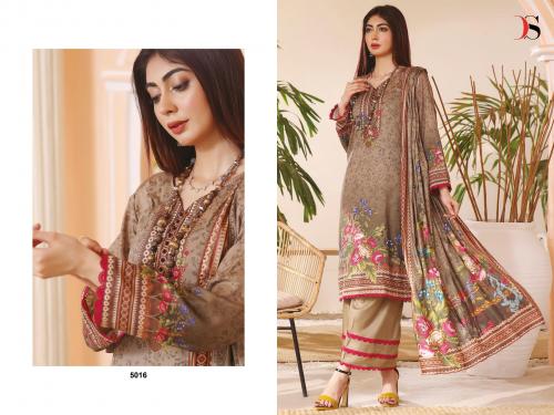 DEEPSY SUITS FIRDOUS LAWN 24 5016 Price - Chiffon Dup - 675, Cotton Dup - 725