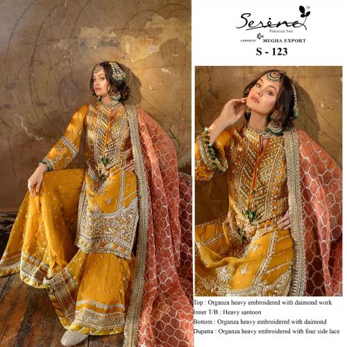 Serine Pakistani Suit S-123 Price - 1599