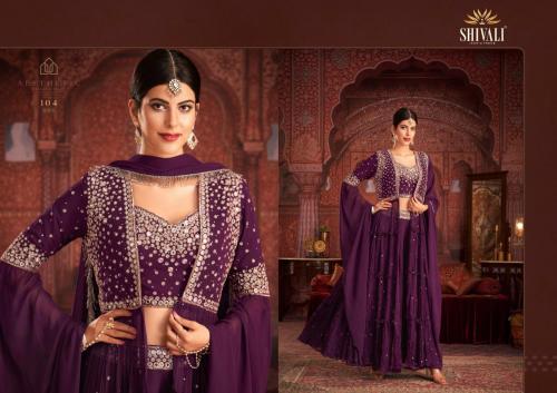Shivali Fashion Alisha 104 Price - L- 2445 ,XL- 2545	