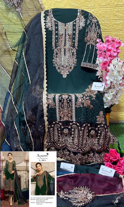 Serine Pakistani Suit S-145-A Price - 1499