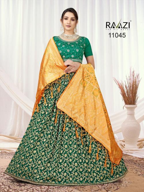 Rama Fashion Raazi Jacquard Lehenga 11045 Price - 1990