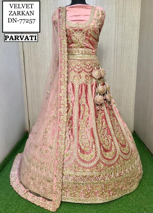Parvati Designer Lehenga 77257-B Price - 12695
