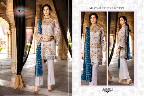 Khayyira Suits Maryam Eid Collection 1014 Price - 1400