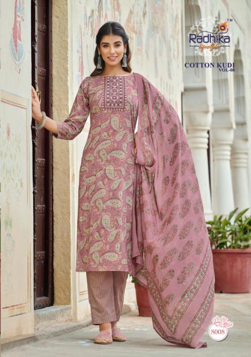Radhika Lifestyle Cotton Kudi 8008 Price - 735