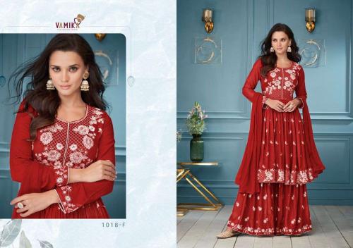 Vamika Fashion Lakhnavi 1018-F Price - 1245