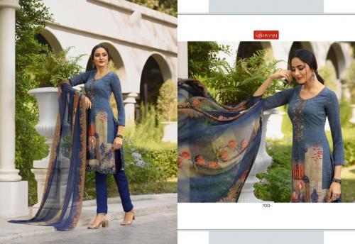 Vishwam Fabrics Espresso 7063 Price - 805