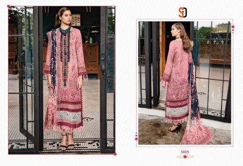 SHARADDHA DESIGNER BLISS VOL-05 5005 Price - CHIFFON DUP - 625, COTTON DUP - 675