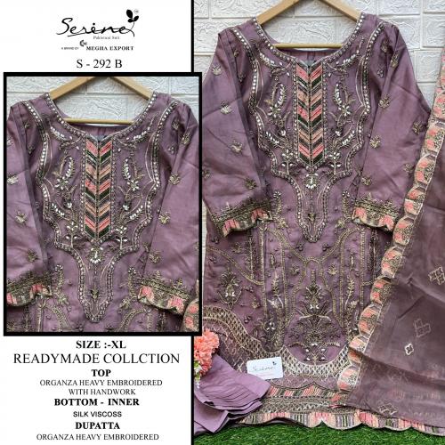 SERINE READYMADE COLLECTION S-292-B Price - 1549