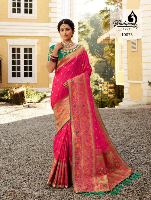 Royal Saree Vrindavan Vol-11 10073-10087 Series