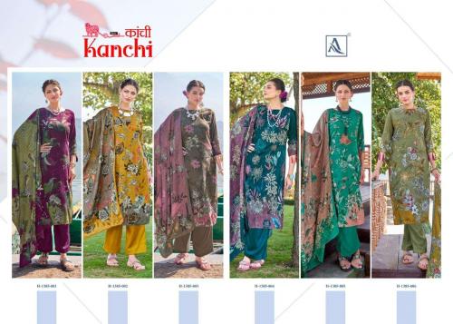Alok Suit Kanchi 1385-001 to 1385-006 Price - 4410