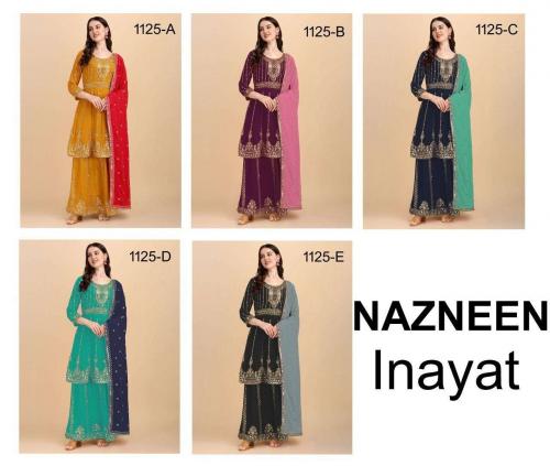 Nazneen Inayat 1125 Colors  Price - 11475
