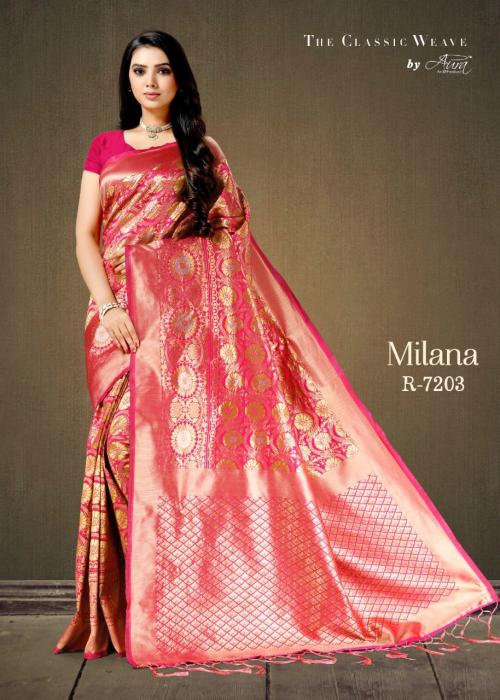 Aura Saree Milana 7203