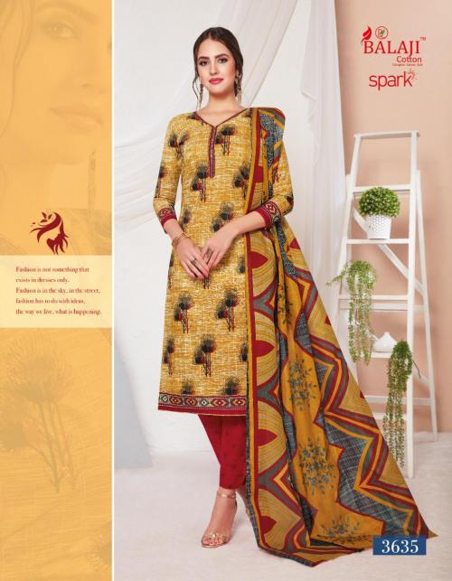 Balaji Cotton Spark 3635 Price - 350