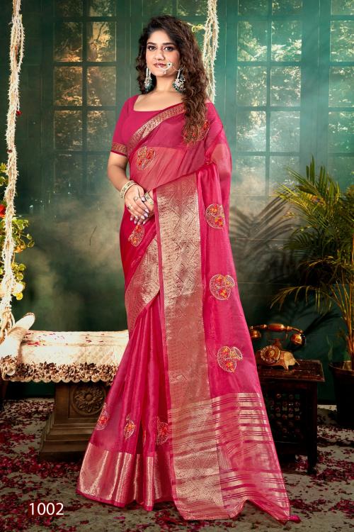 SAROJ SAREE LAILLA VOL-1 1002 Price - 565