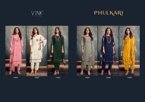 Vink Fashion Phulkari 1491-1496 Price - 7800