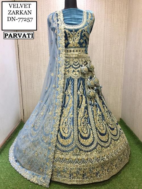 Parvati Designer Lehenga 77257 Price - 12695