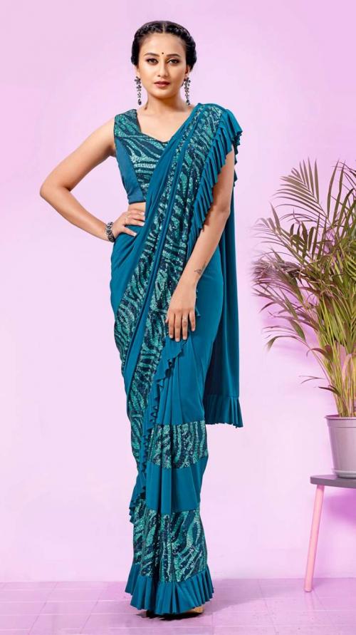 Aamoha Trendz Ready To Wear Designer Saree 101832-F Price - 1825