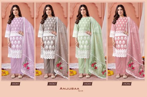 Dani Fashion Anjubaa 10201-10204 Price - 6780