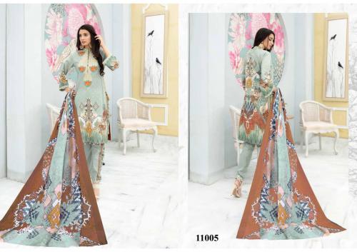 Iris Vol-11 Karachi Cotton 11005 Price - 449