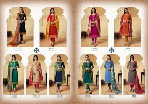 Kessi Fabrics Swagat 5141-5150 Price - 9990